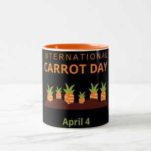 Internationell morotdagen den 4 april Två-Tonad mugg