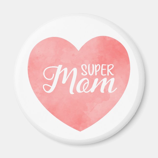 Internationell mors dag, rosa mamma, toppen magnet (Framsidan)
