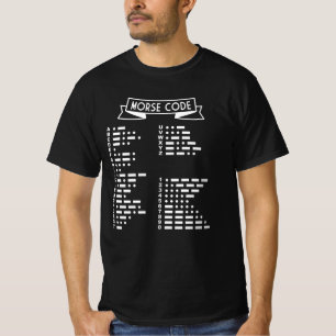 Internationell Morse-kod T Shirt