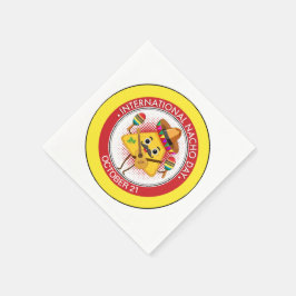 Internationell Nacho Day Pappersservett