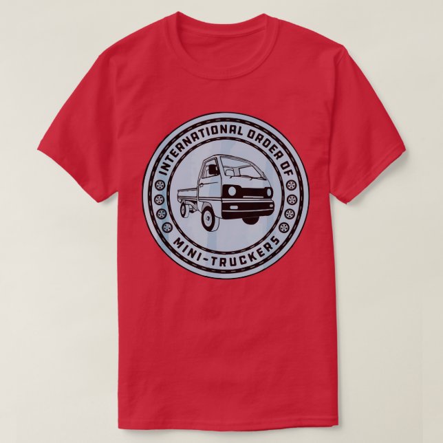 Internationell order av MiniTruckers Manar Kvinnor T Shirt (Design framsida)