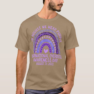 Internationell överdoseringsdag i augusti t shirt