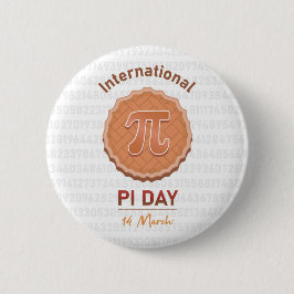 Internationell Pi Day Knapp