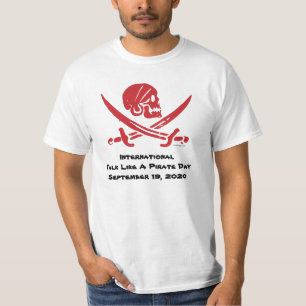 Internationell Prata som en pirat dag 2020 T-Shirt