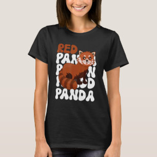 Internationell Red Panda Day Halloween Rädding Spa T Shirt