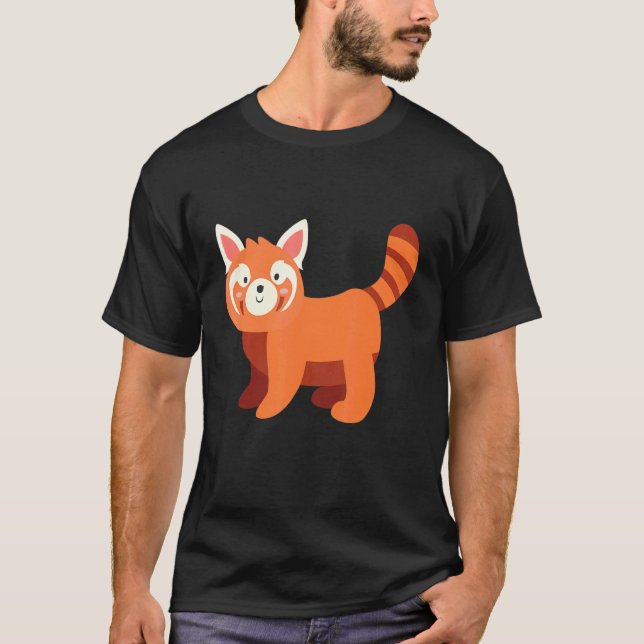 Internationell Red Panda Day Rädding Spara Animal  T Shirt (Framsida)