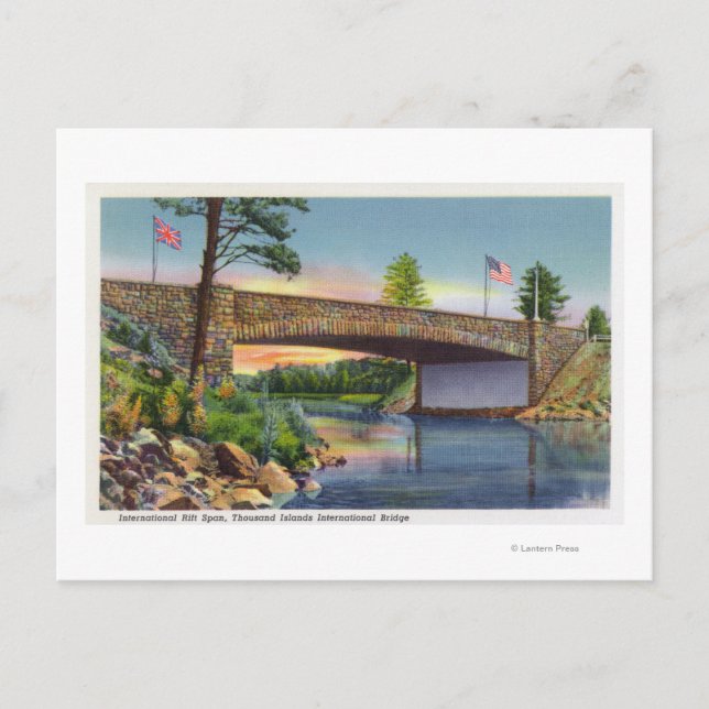 Internationell Rift Span of Internationell Vykort (Framsida)