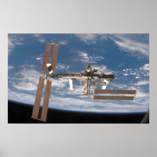 Internationell Rymden Station 10 Poster