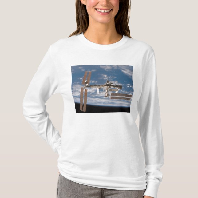 Internationell-rymden Station 17 T-shirt (Framsida)