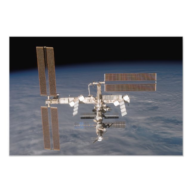 Internationell-rymden Station 7 Fototryck (Framsidan)