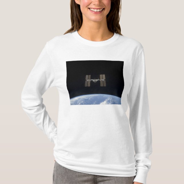 Internationell-rymden Station 7 T Shirt (Framsida)