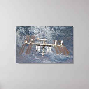 Internationell-rymden Station 9 Canvastryck