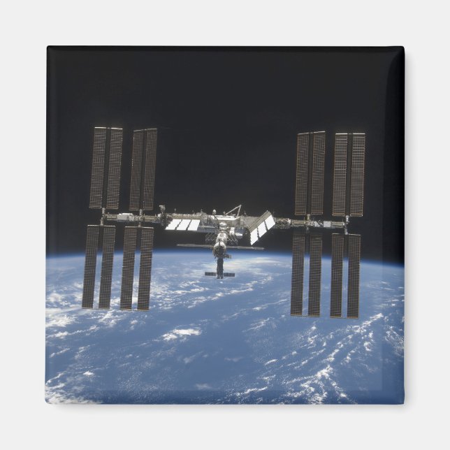 Internationell-rymden Station 9 Magnet (Framsidan)