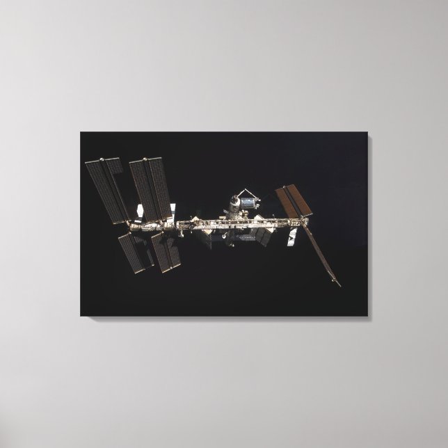 Internationell Space Station 11 Canvastryck (Framsida)
