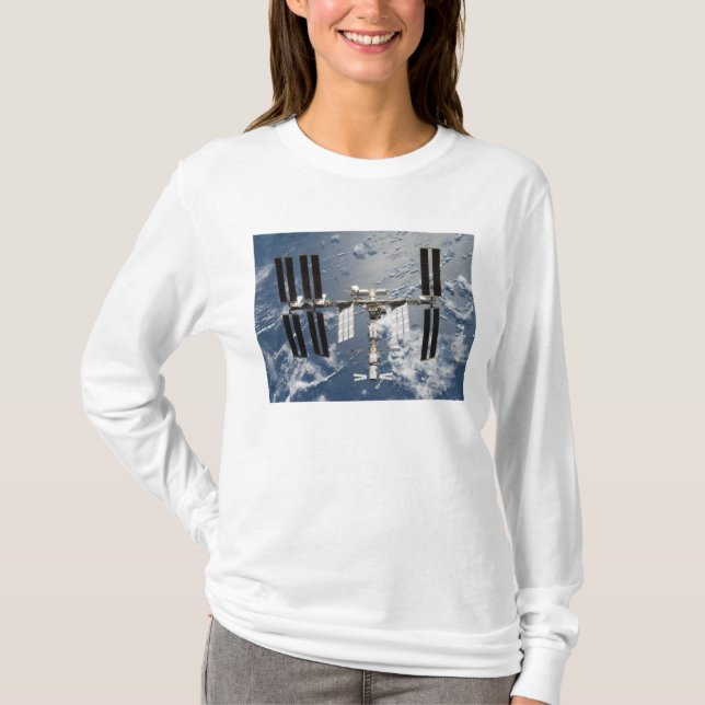 Internationell Space Station 14 T Shirt (Framsida)