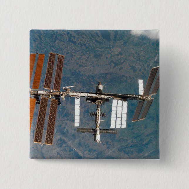 Internationell Space Station 15 Knapp (Framsida)
