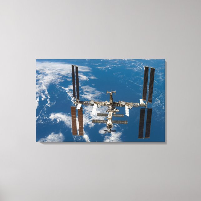 Internationell Space Station 18 Canvastryck (Framsida)