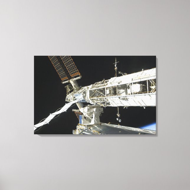 Internationell Space Station 18 Canvastryck (Framsida)