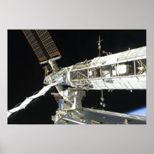 Internationell Space Station 18 Poster