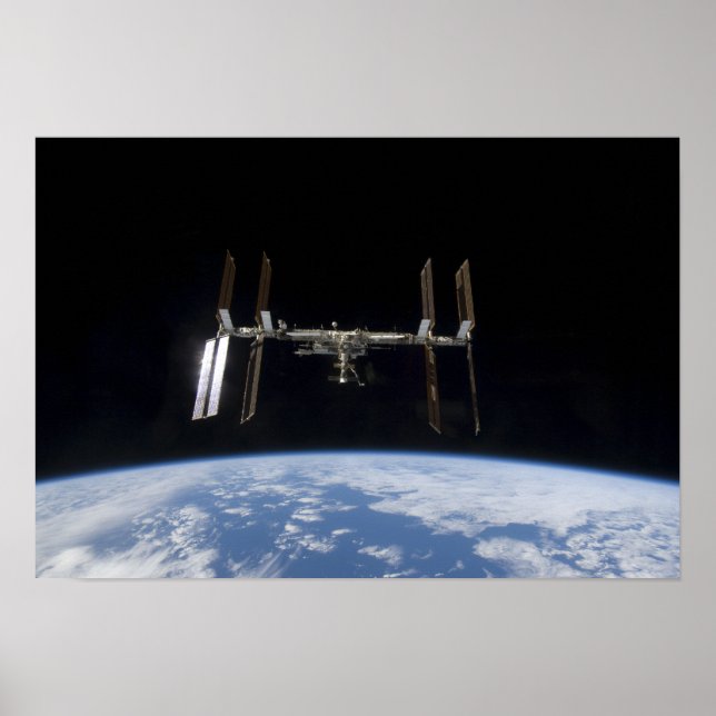 Internationell Space Station 19 Poster (Framsidan)