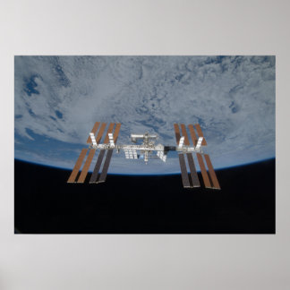 Internationell Space Station 2009 Poster