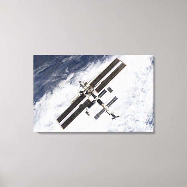 Internationell Space Station 20 Canvastryck (Framsida)
