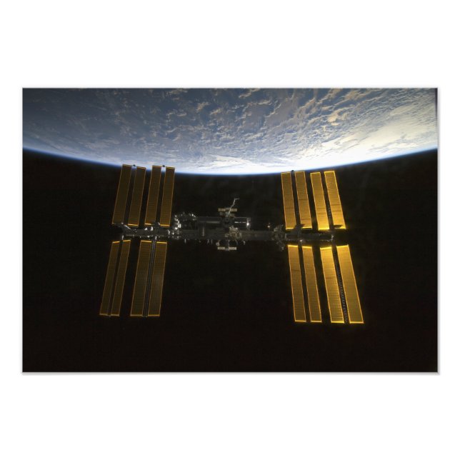 Internationell Space Station 20 Fototryck (Framsidan)