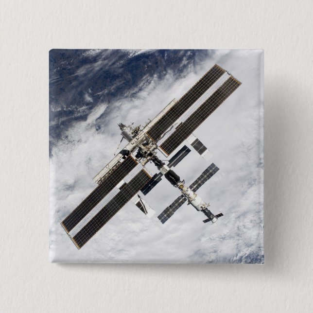 Internationell Space Station 20 Knapp (Framsida)