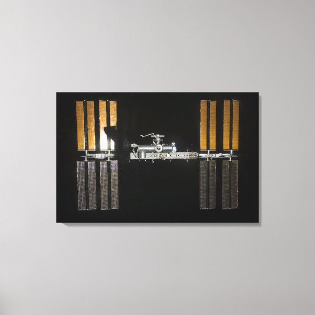Internationell Space Station 21 Canvastryck (Framsida)