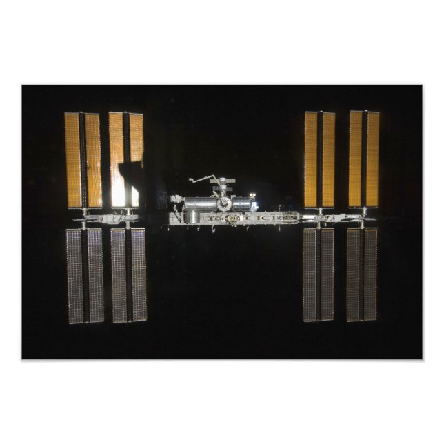 Internationell Space Station 21 Fototryck (Framsidan)