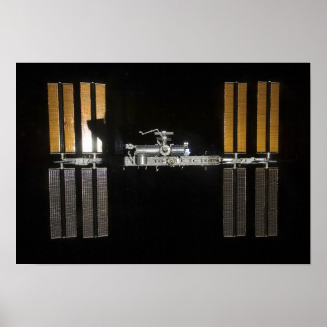 Internationell Space Station 21 Poster (Framsidan)