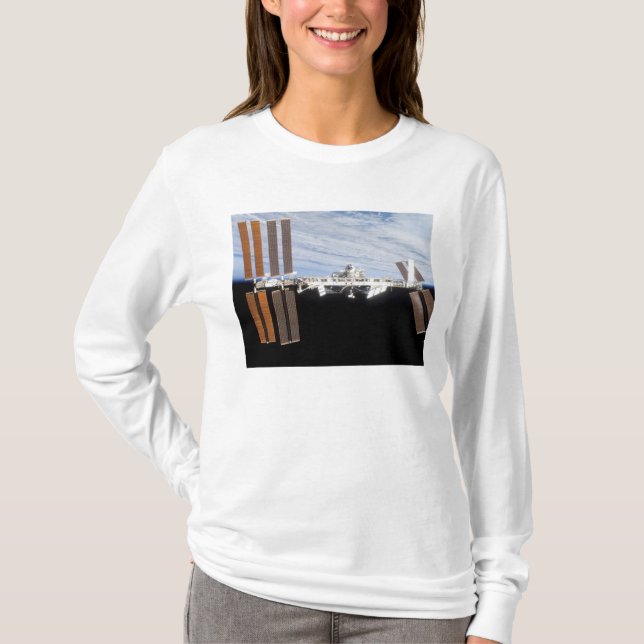 Internationell Space Station 21 Tee Shirt (Framsida)