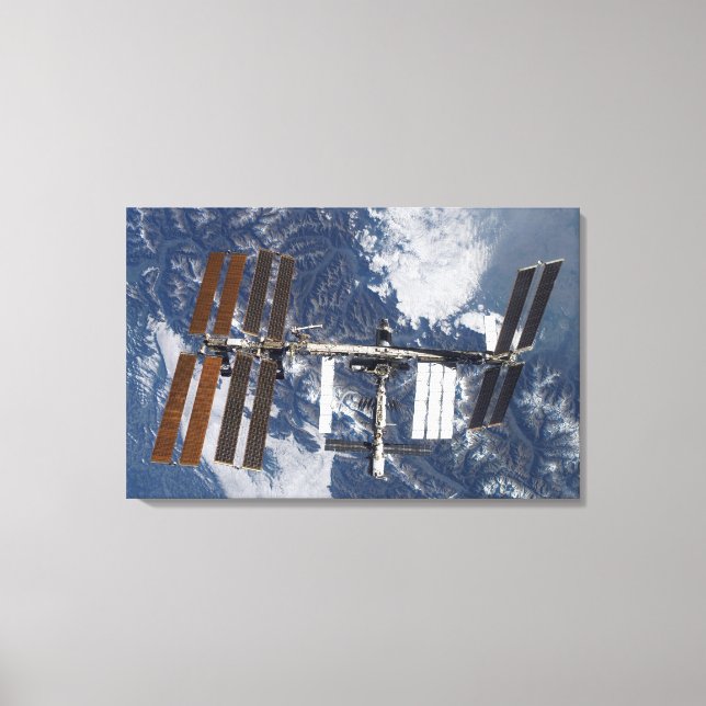 Internationell Space Station 22 Canvastryck (Framsida)