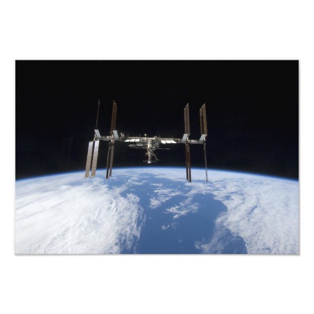Internationell Space Station 22 Fototryck (Framsidan)