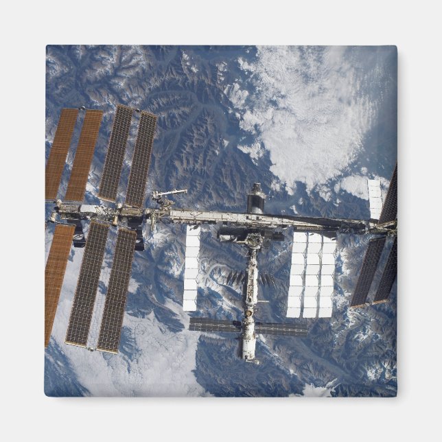 Internationell Space Station 22 Magnet (Framsidan)