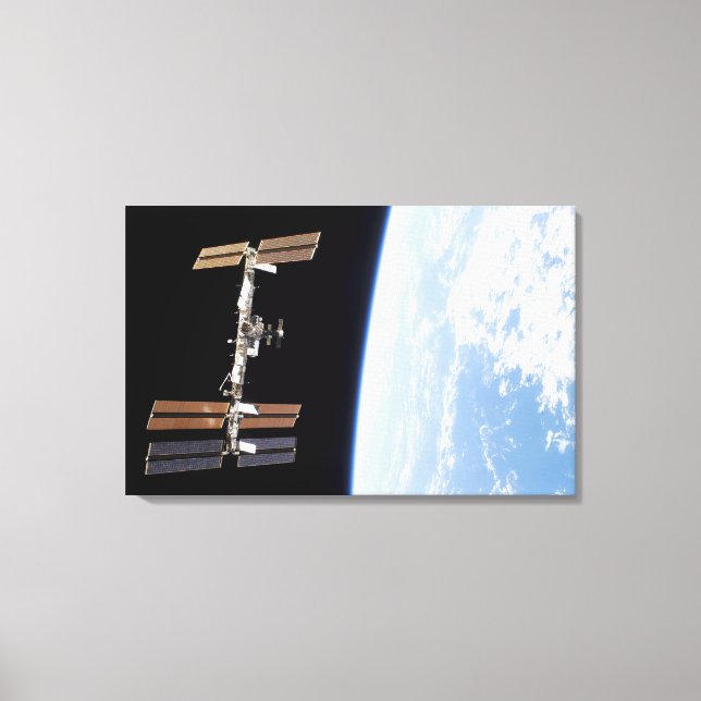 Internationell Space Station 23 Canvastryck (Framsida)