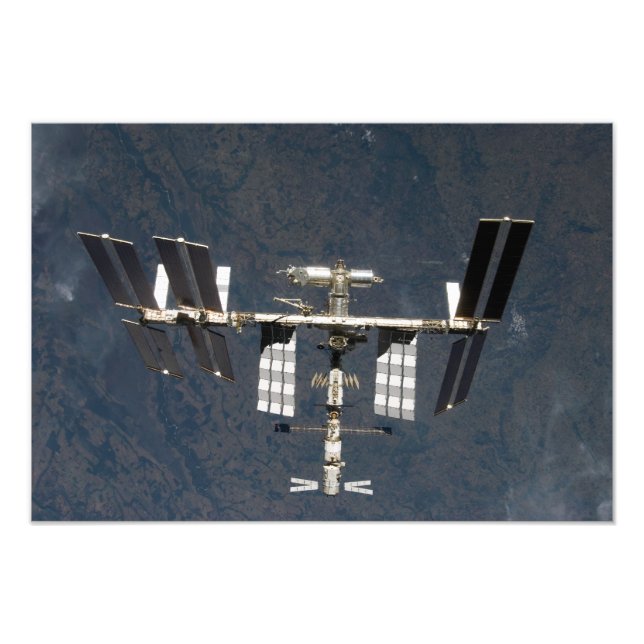 Internationell Space Station 24 Fototryck (Framsidan)