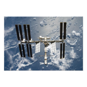Internationell Space Station 25 Fototryck