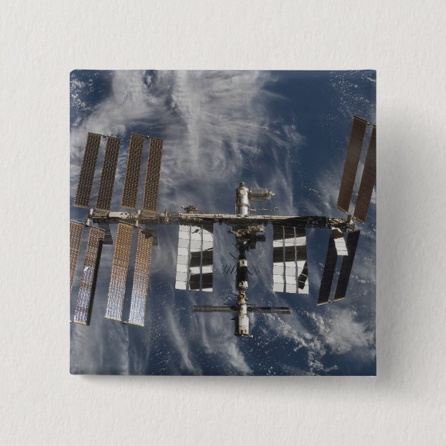 Internationell Space Station 25 Knapp (Framsida)
