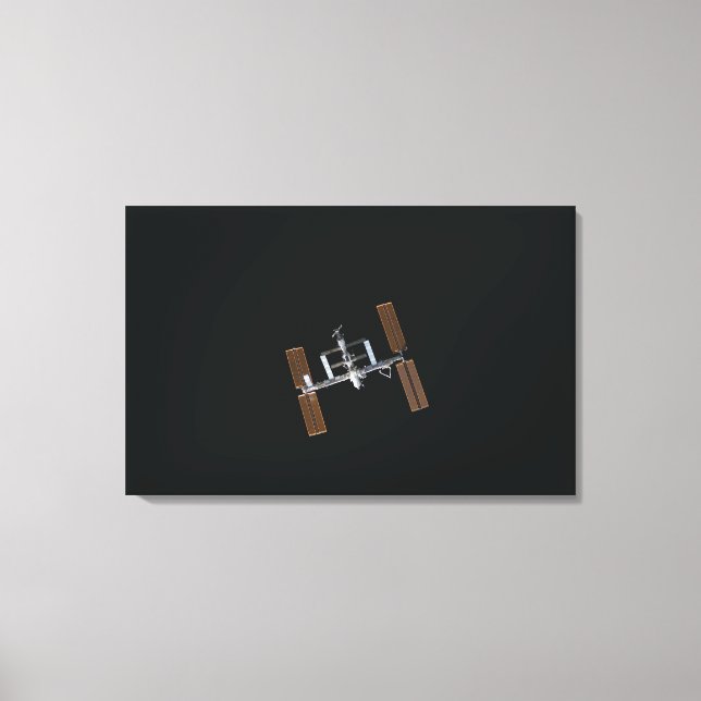 Internationell Space Station 27 Canvastryck (Framsida)