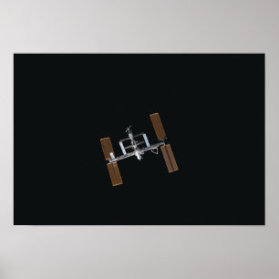 Internationell Space Station 27 Poster