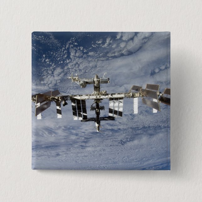 Internationell Space Station 28 Knapp (Framsida)