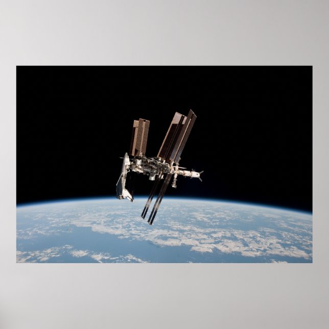 Internationell Space Station Cupola Poster (Framsidan)
