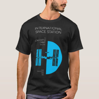 Internationell Space Station. I Low Earth Orbit Si T Shirt