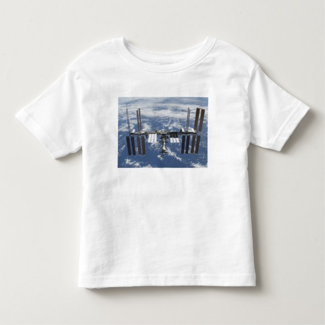 Internationell Space Station i omloppsbana 2 T-shirt (Framsida)