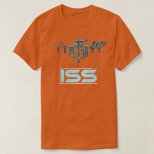 Internationell Space Station ISS 12 T Shirt (Design framsida)