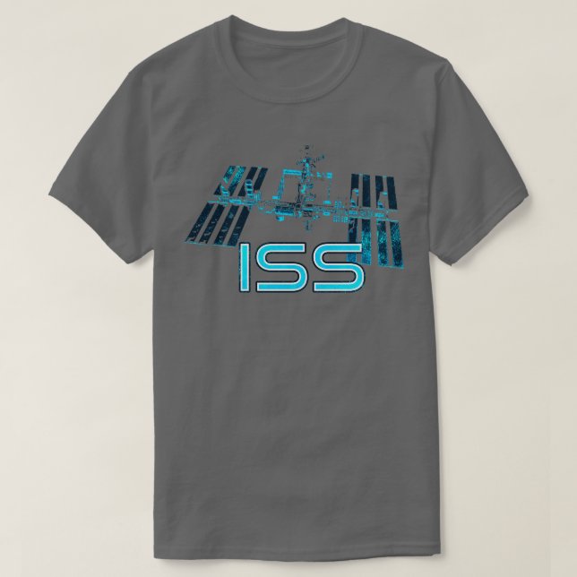 Internationell Space Station ISS 13 T Shirt (Design framsida)