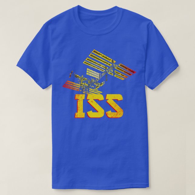 Internationell Space Station ISS 14 T Shirt (Design framsida)
