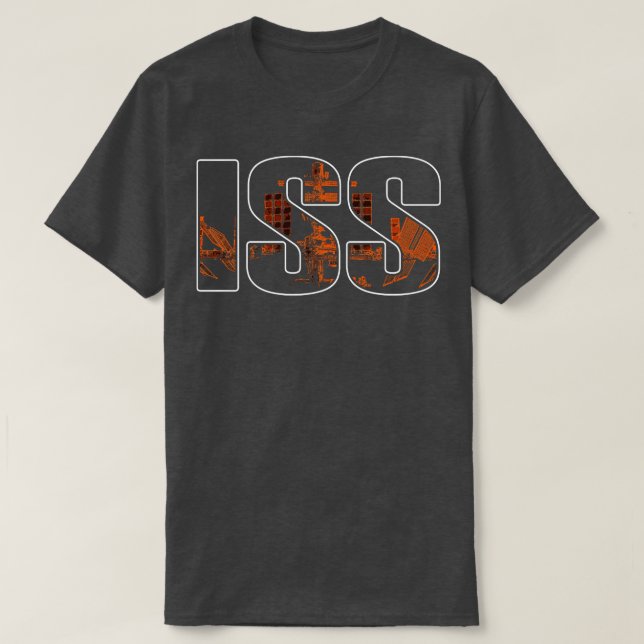 Internationell Space Station ISS 18 T Shirt (Design framsida)