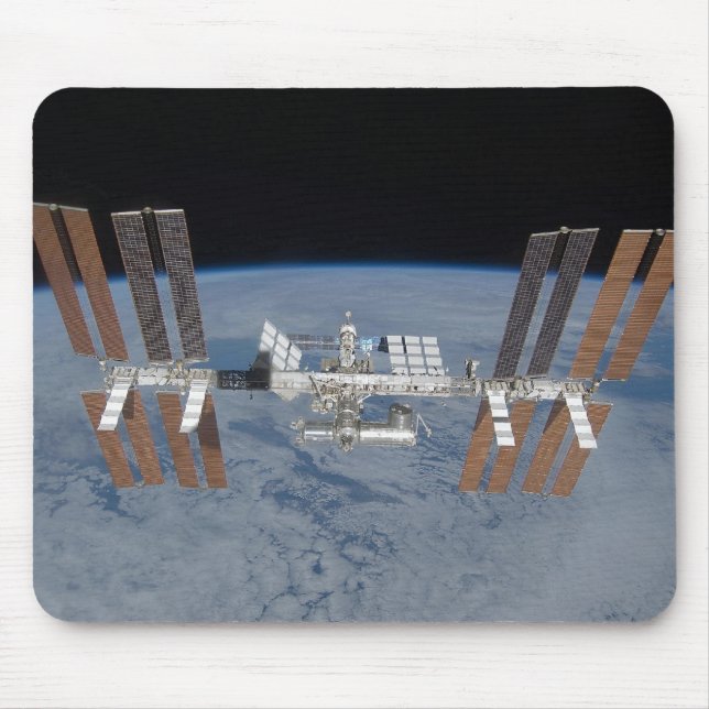 Internationell Space Station ISS Musmatta (Framsidan)